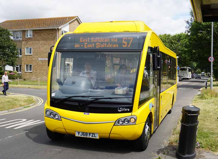 Big Lemon Optare Solo SR EV YJ68FZL